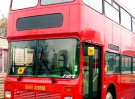 Double deck bus for weddings in Kent